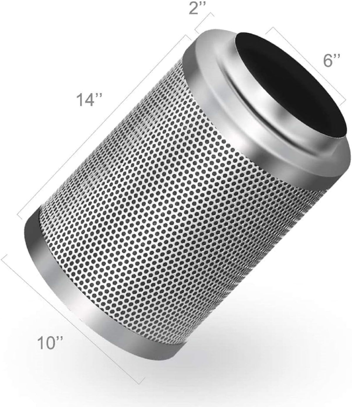 6 Inch Carbon Filter with Prefilter Pack of 2 I497785