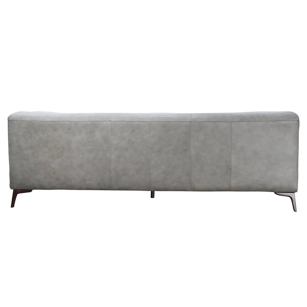 Gray Genuine Leather Sofa X9568