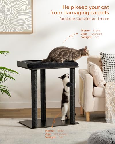 3-Tier Cat Tree Tower Condo with Sisal Scratching Posts K131