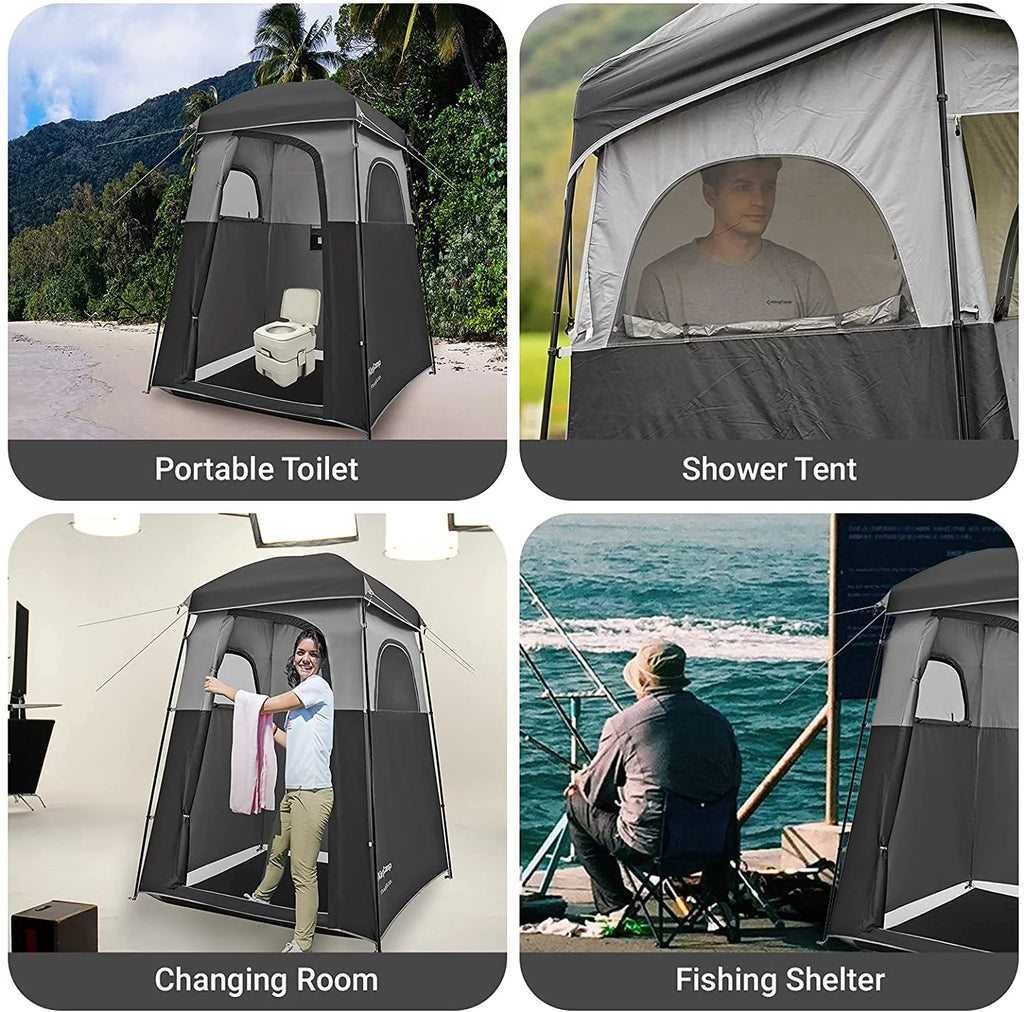 Oversized 1 Room Waterproof Camping Privacy Tent D409358