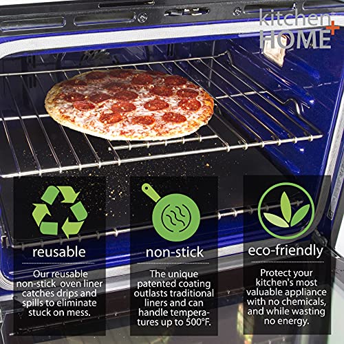 Oven Liner Set of 2 – Heavy Duty Non-stick Reusable Oven Liner K588