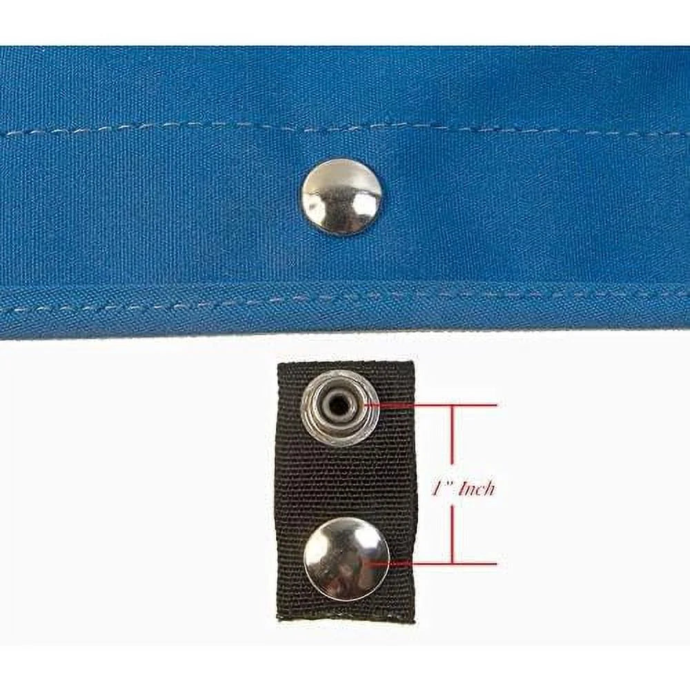 Black 5 Piece Boat Cover Snap Extender Set I9754