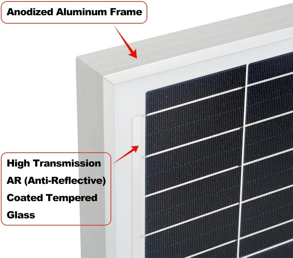 200 Watt 24 Volt Monocrystalline Solar Panel P401