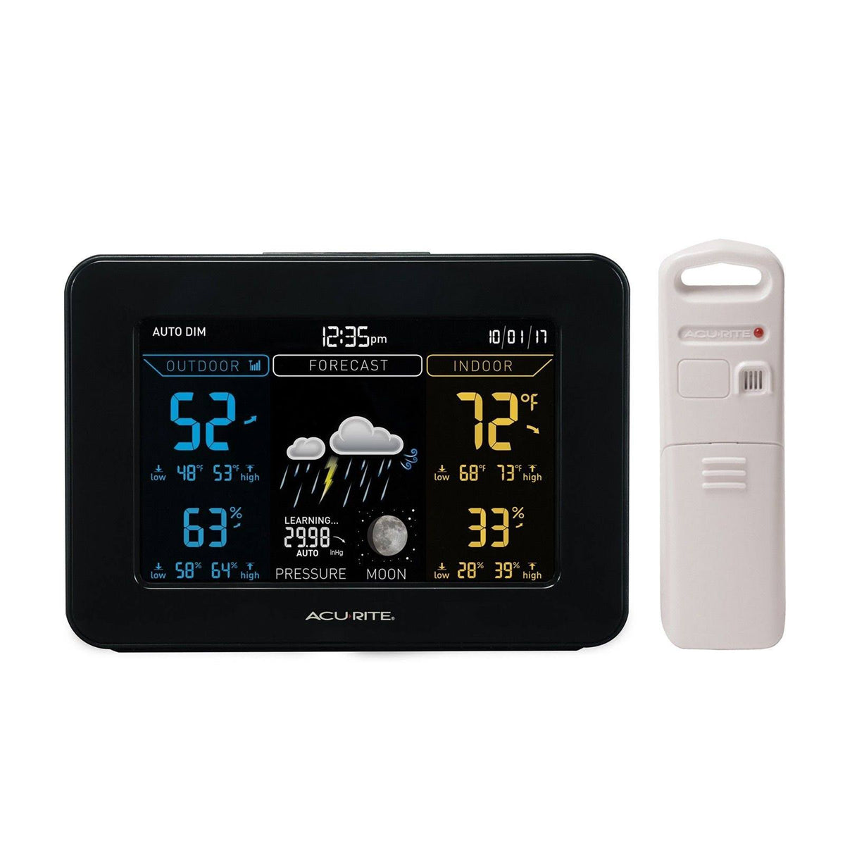 Color Weather Station with Forecast Temperature Humidity E864014