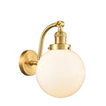 Large Beacon 1 Light Sconce in Satin Gold I96941