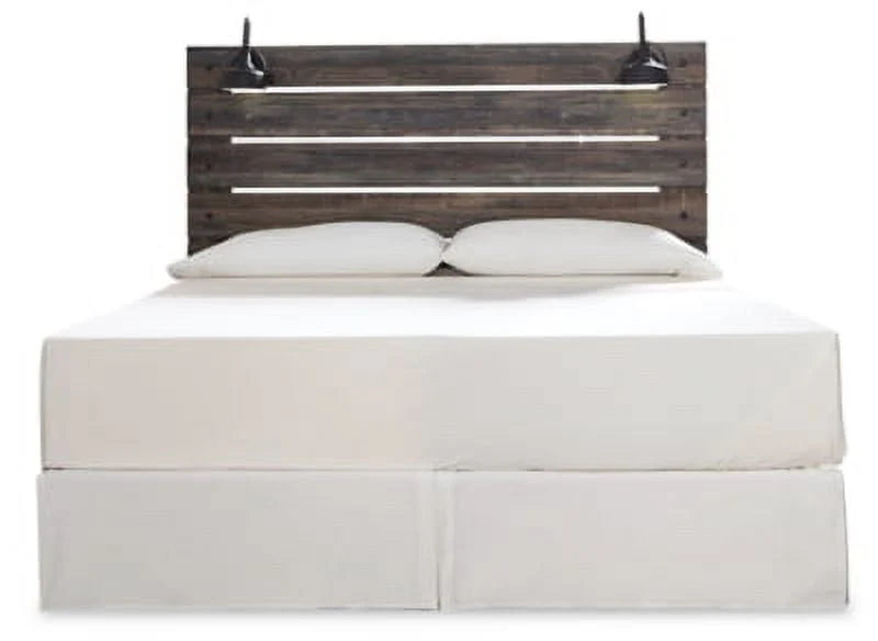Full Panel Headboard Whitewash X140