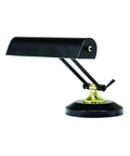 10" Black Polished Brass Piano Lamp F343643