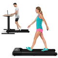 0.6-3.8MPH Walking Pad Under Desk Treadmill with Remote Control N581