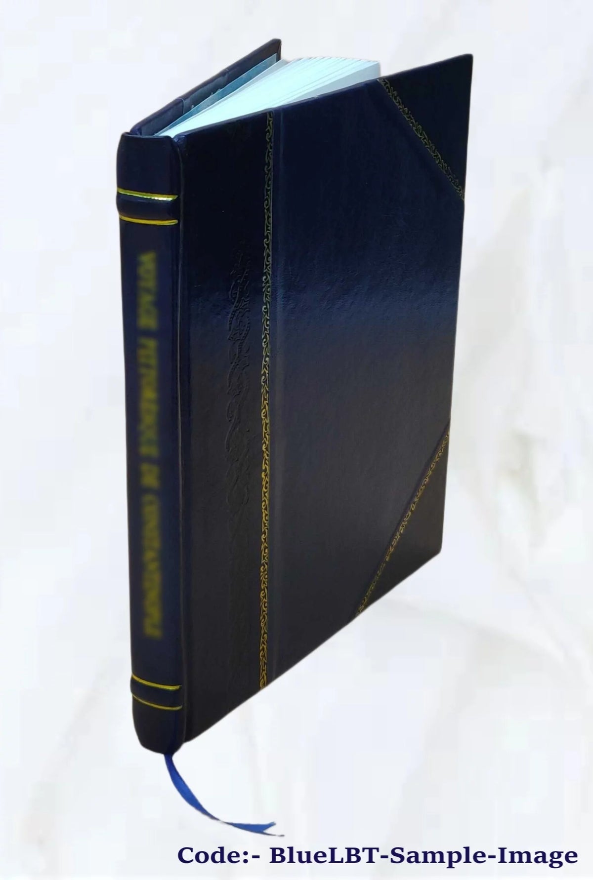 Leather Bound Transcript of Record T335
