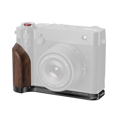 Wooden Handgrip with Dual-Sided Grip and Quick Release Plate Y525