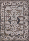 Silver Pink Oriental Area Rugs 3' x 5' E2274