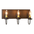 3 Light Vanity Light in Americana Black G20283