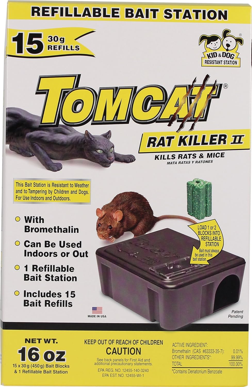 Rat Killer Bait Station 1lb A282