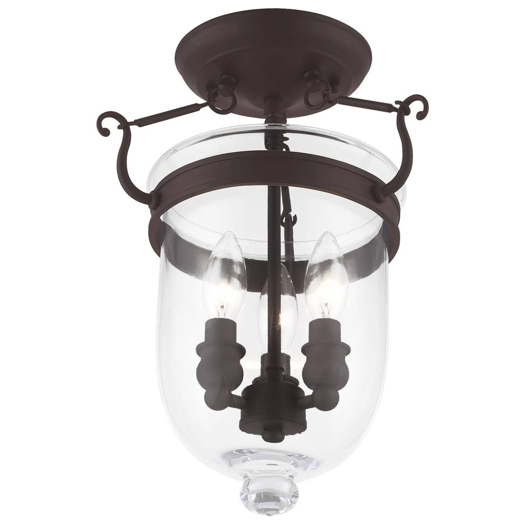 Black Ceiling Mount Light N5544