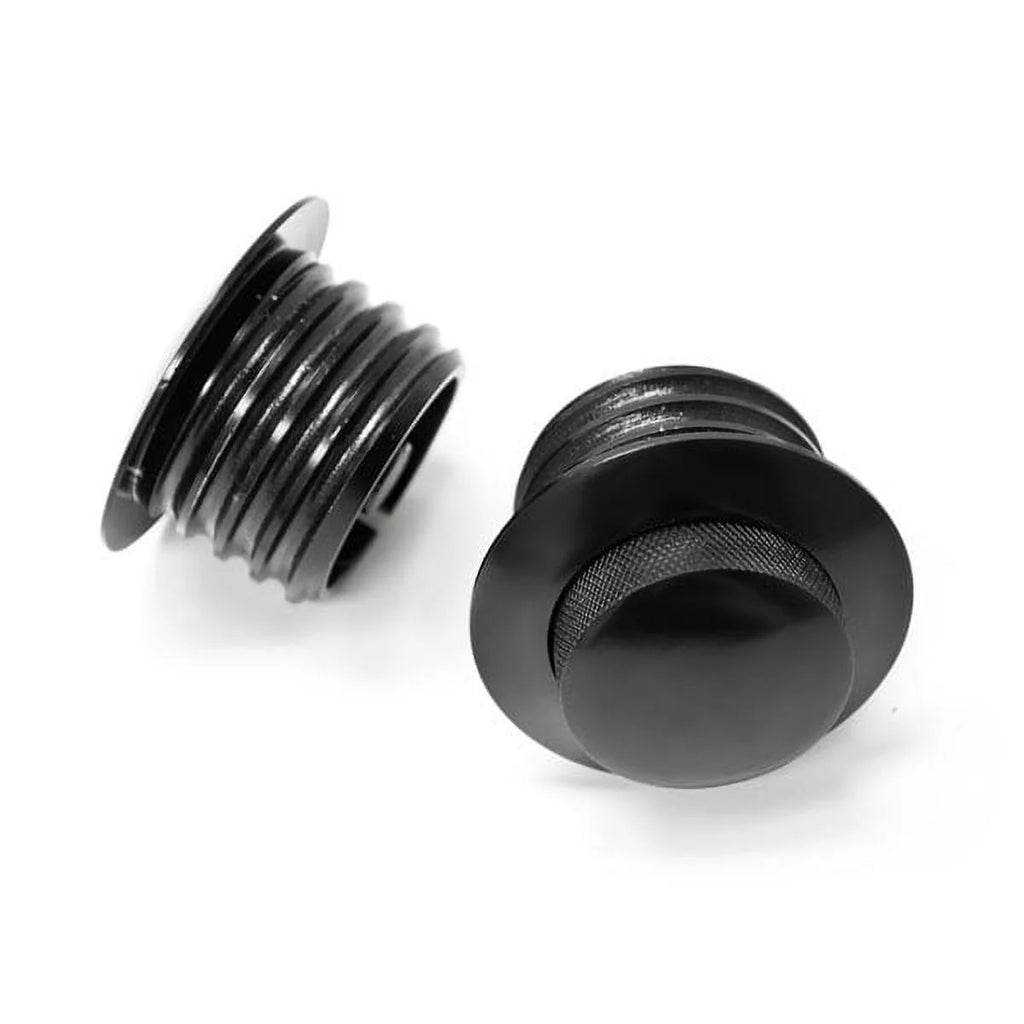 Black Vented Pop Up Gas Cap D9248