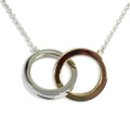 Interlocking Circle Necklace P24423