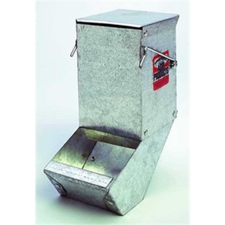 3 Metal Small Animal Feeder with Lid K946