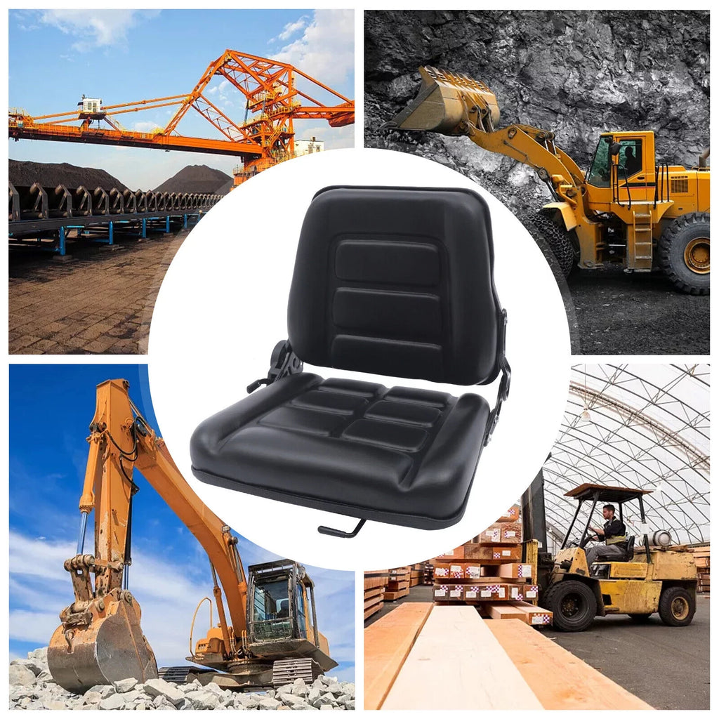 Forklift Seat with Adjustable Back F123