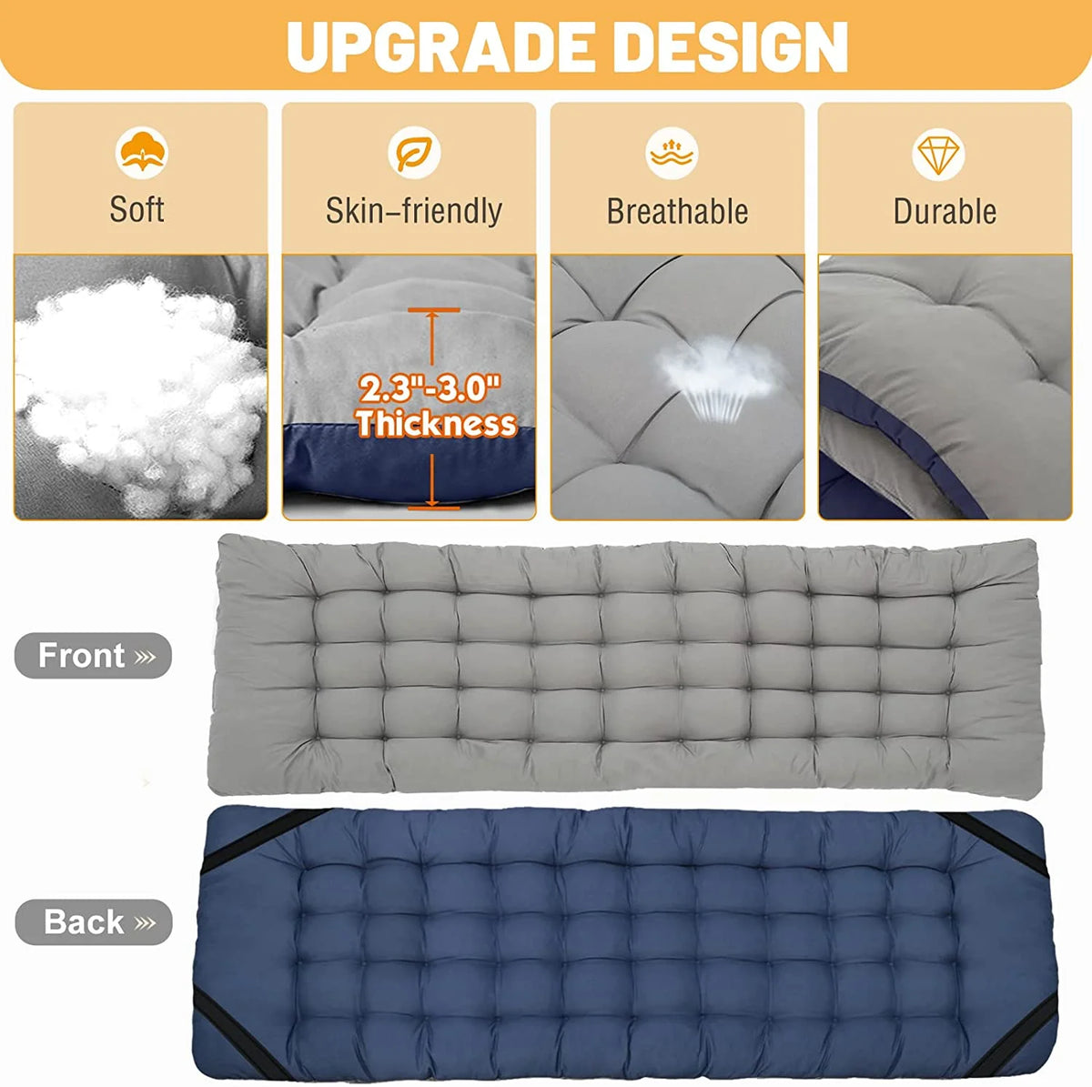 Folding Bed with Mattress and Carrying Bag U244630
