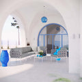 7 Piece Outdoor Patio Aluminum Sectional Sofa Set R13119