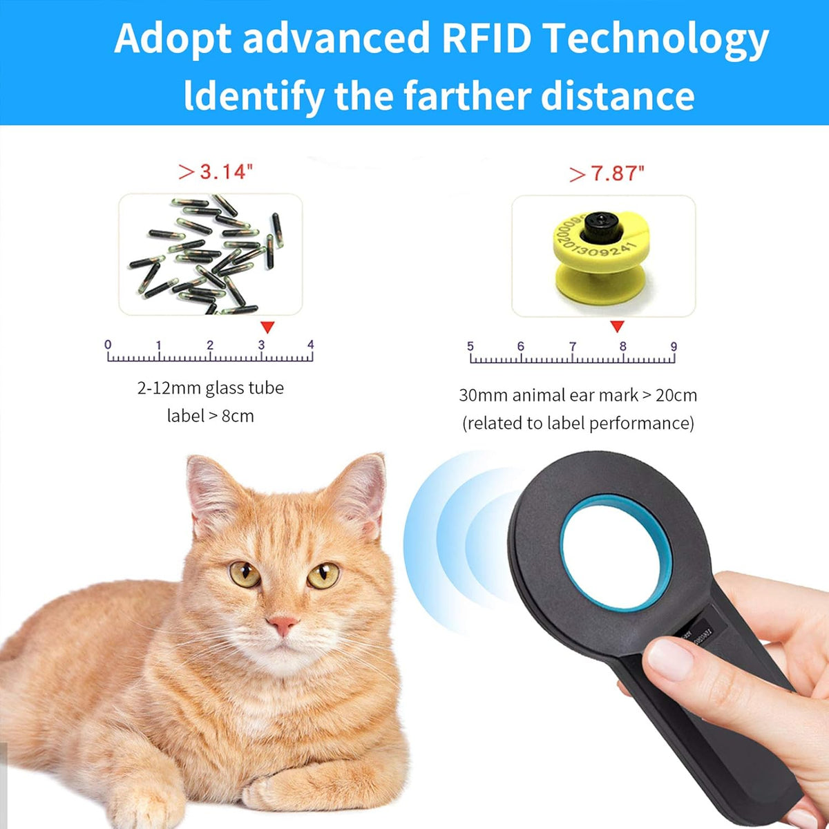 Pet Microchip Scanner Pack of 2 A510