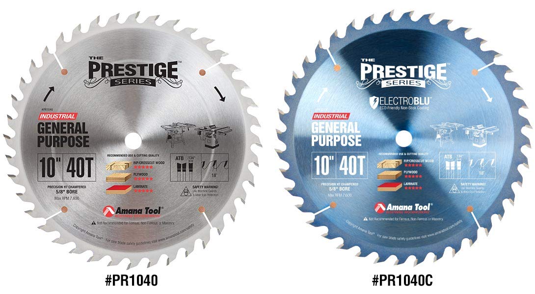 10 Inch 40T Carbide Tipped General Purpose Saw Blade S97174
