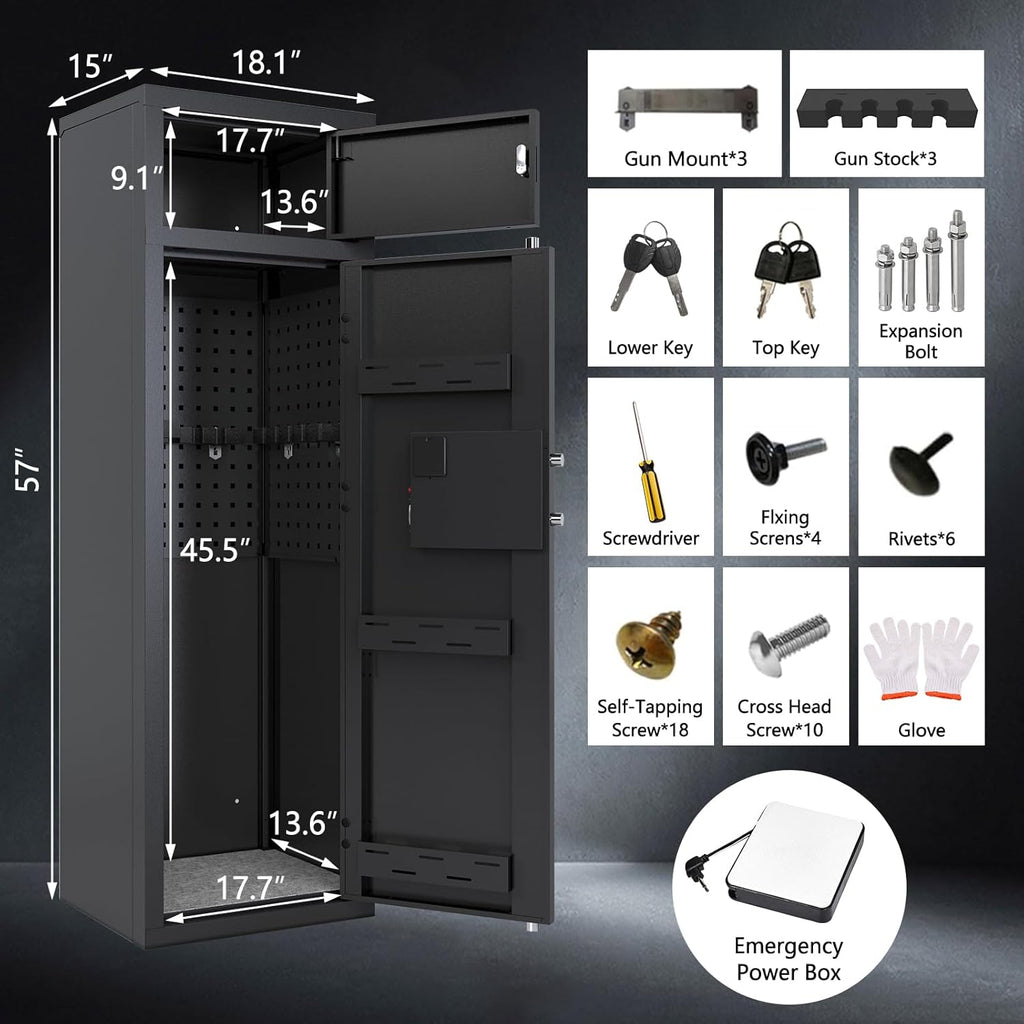 10-12 Gun Safe with Keypad G83559
