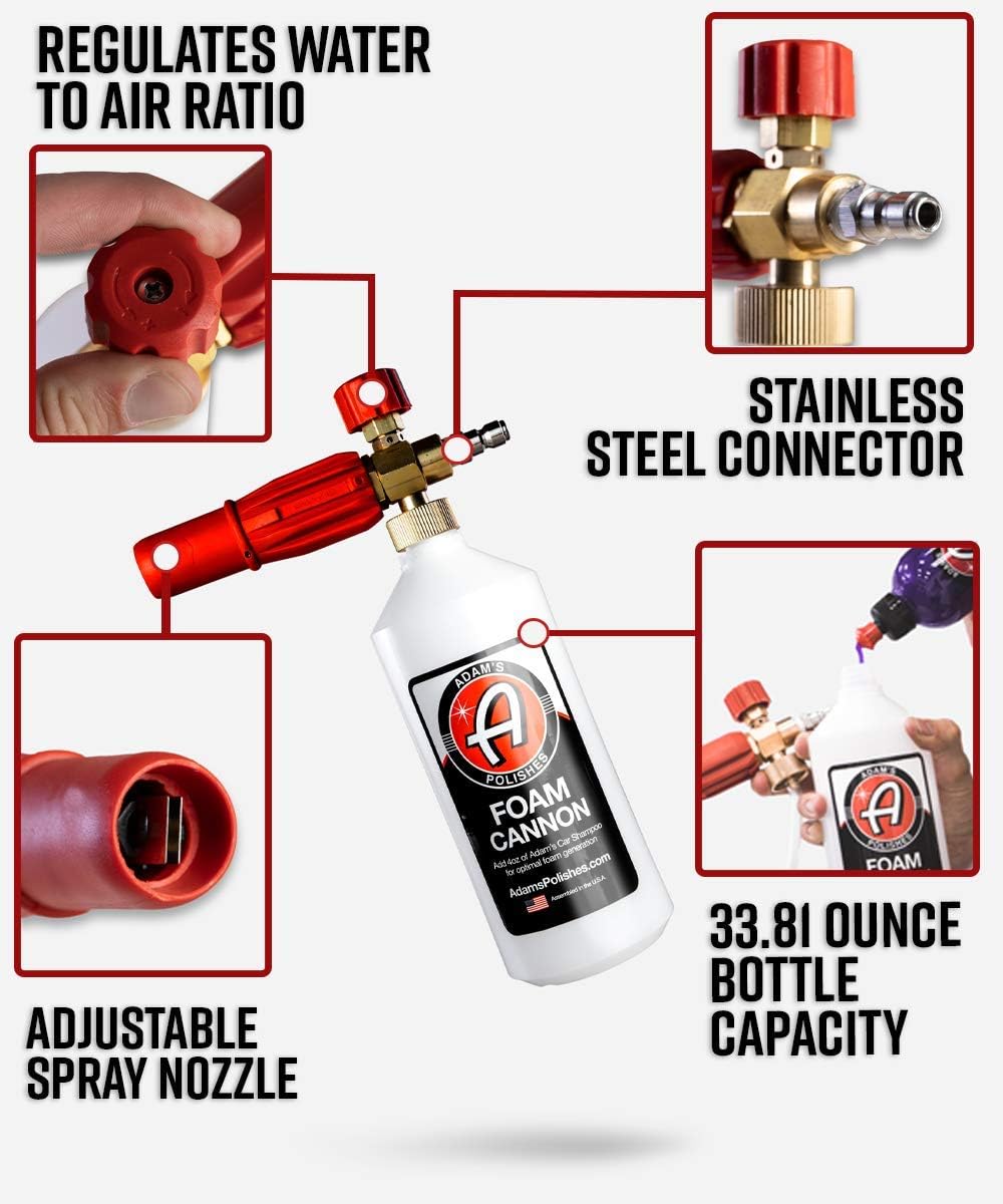 Foam Cannon & Snub Nose Combo Pressure Washer Tool C432438