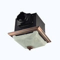 Oil Rubbed Bronze 110CFM Ceiling Light and Exhaust Bath Fan L62900