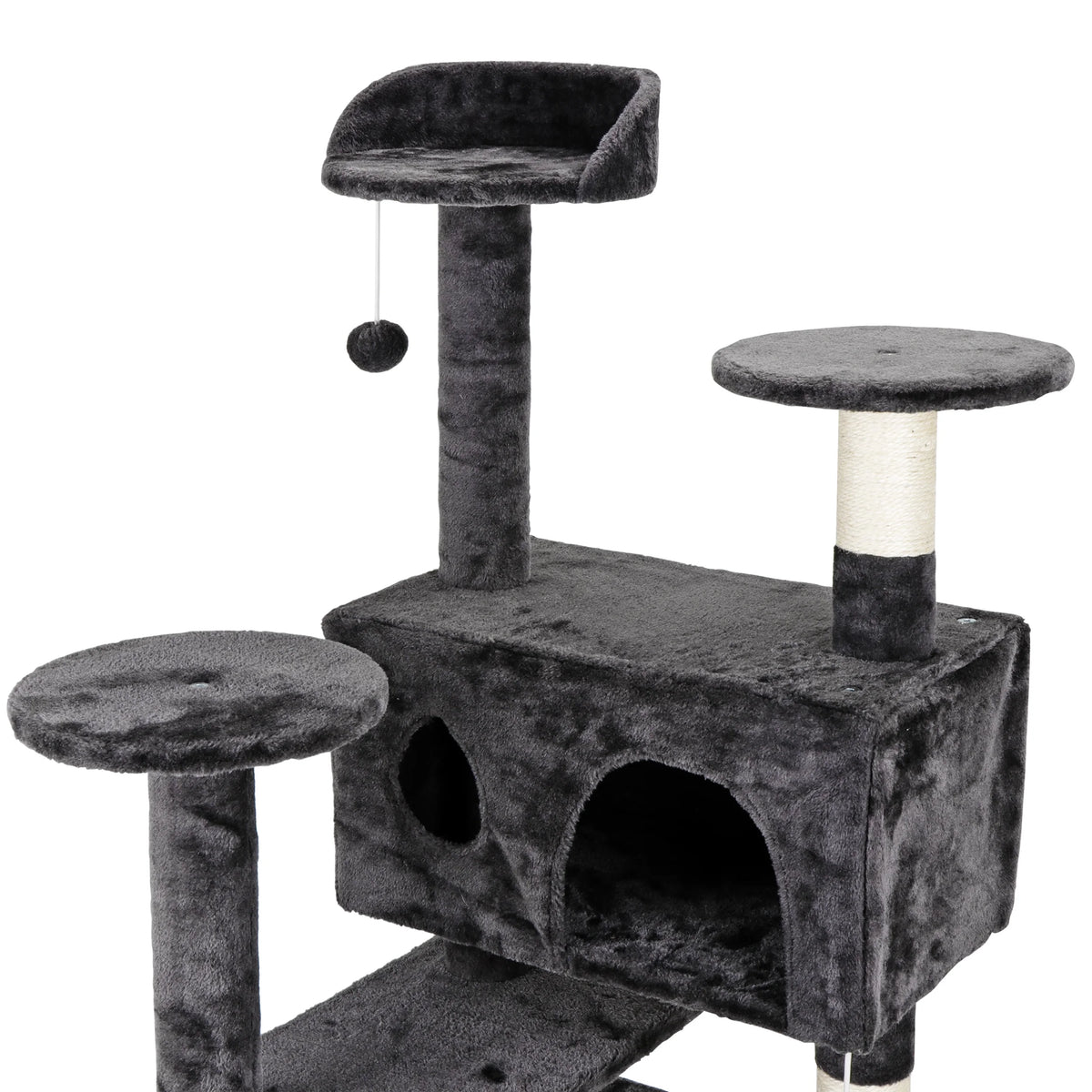 53'' Dark Gray Cat Tree D88659
