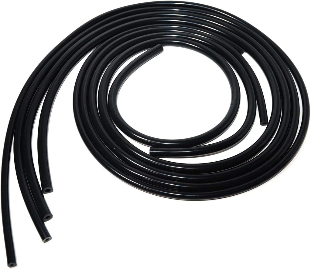 4 Size 5 feet Length 6mm/8mm/10mm/12mm Inner Diameter Silicone Air Vacuum Hose Line Tubing (5ft Blue) Pack of 2 N773
