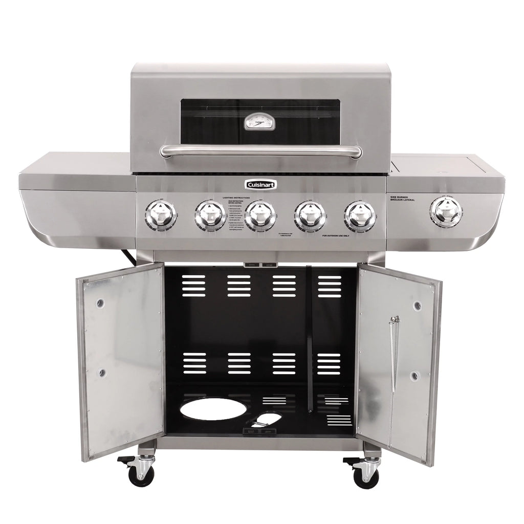 5-Burner Dual Fuel Gas Grill F336423
