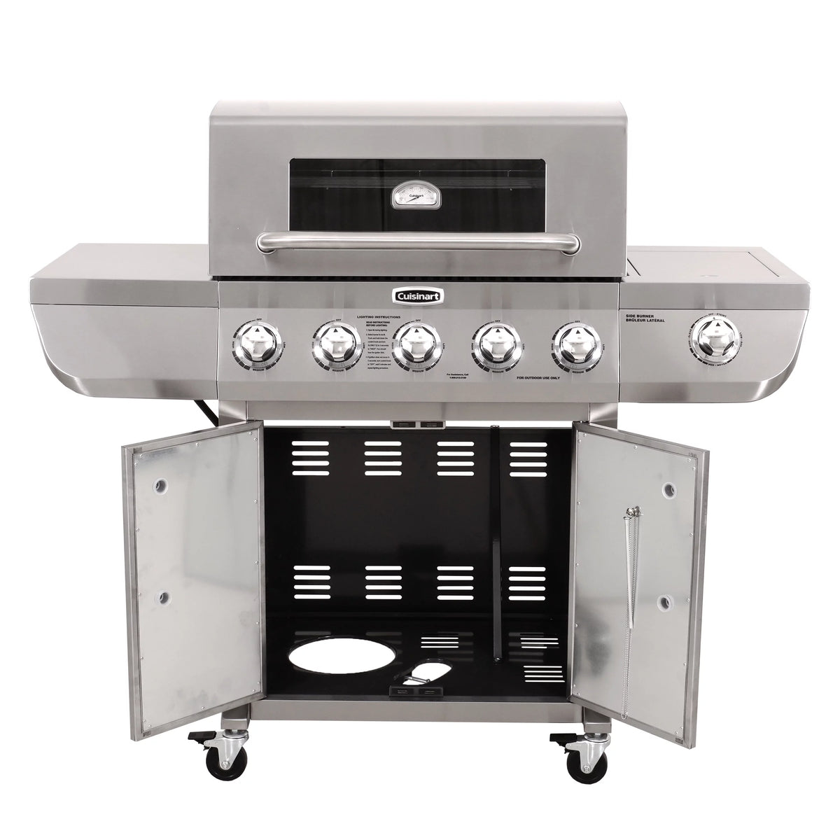 5-Burner Dual Fuel Gas Grill F336423