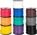 16 Gauge Copper Clad Aluminum Wire 100 Ft per Roll, 10 Roll Assortment Pack of 2 L396