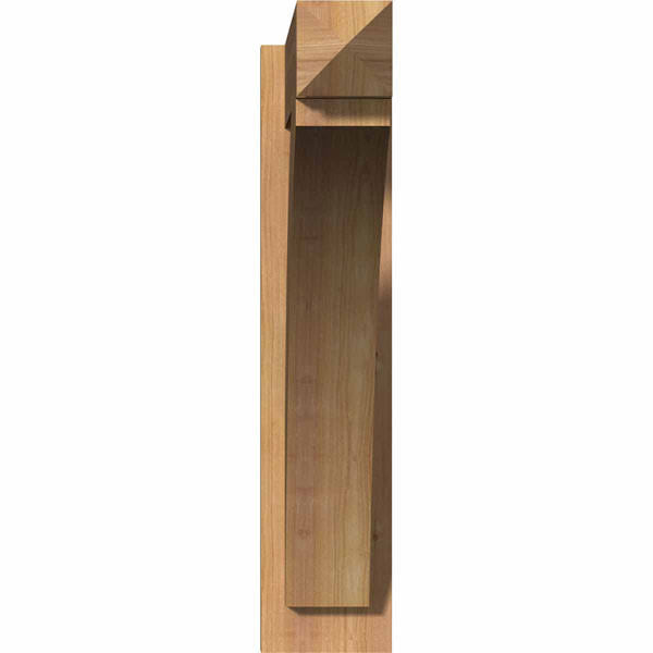 5 1/2x22W x 26x22D x 26x22H Western Red Cedar Arts and Crafts Outlooker A4431