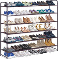 Bronze 6 Tier Metal Shoe Rack K16572