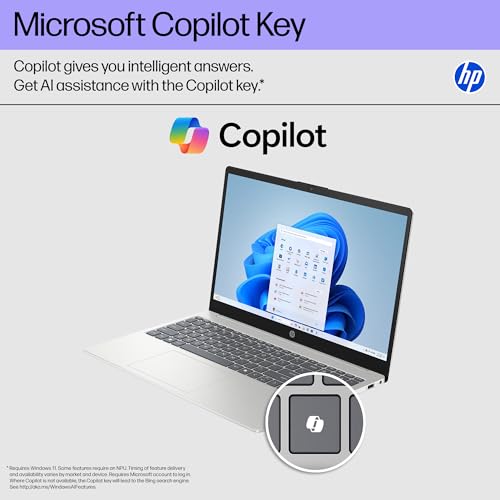 15.6 inch Laptop, HD Touchscreen Display, AMD Ryzen 3 7320U, 8 GB RAM, 256 GB SSD, AMD Radeon Graphics, Windows 11 Home, Natural Silver I659815