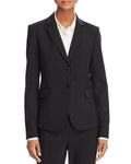 Black Wool-Blend Blazer Z63520