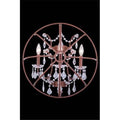 Rustic Intent Wall Lamp with Royal Cut Crystals Z442