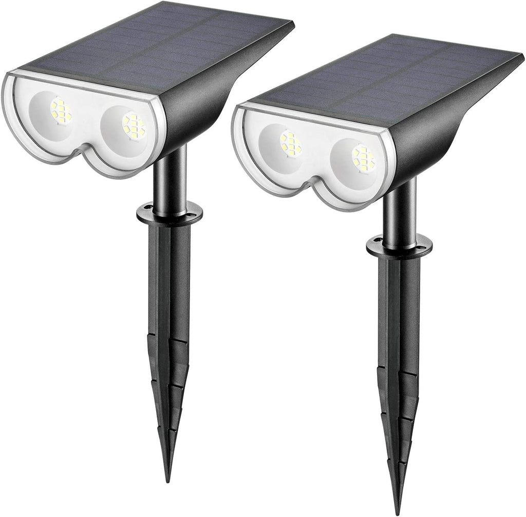 4-Pack Solar Landscape Spotlights T158