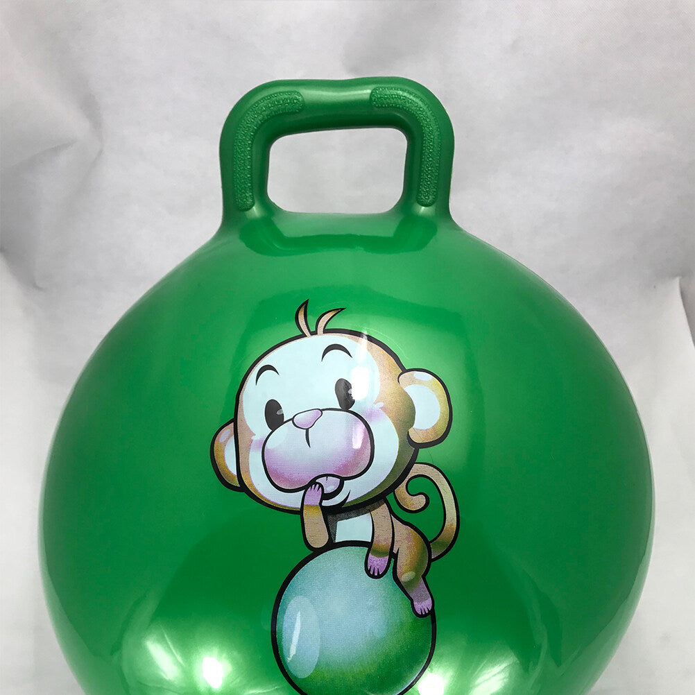 2 Pcs Inflatable Rubber Jumping Balls F942415