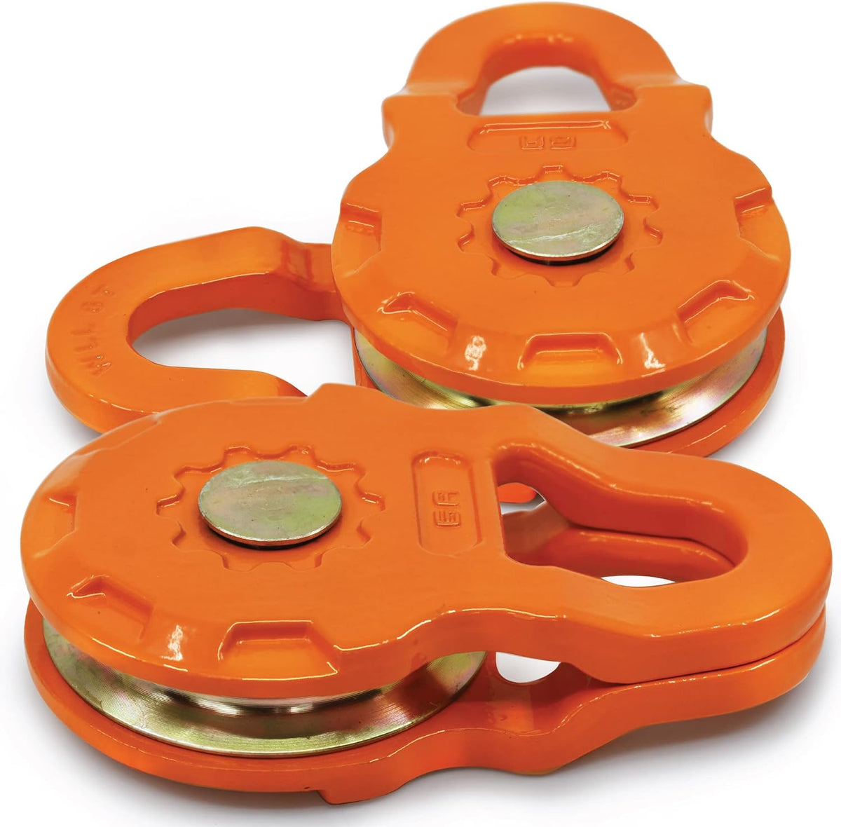Snatch Block Winch Pulley, 12,000 lbs Working Load Limit, Pack of 2 M311281