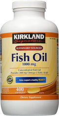 Omega-3 Fish Oil Concentrate 800 Softgels 1000 mg K883