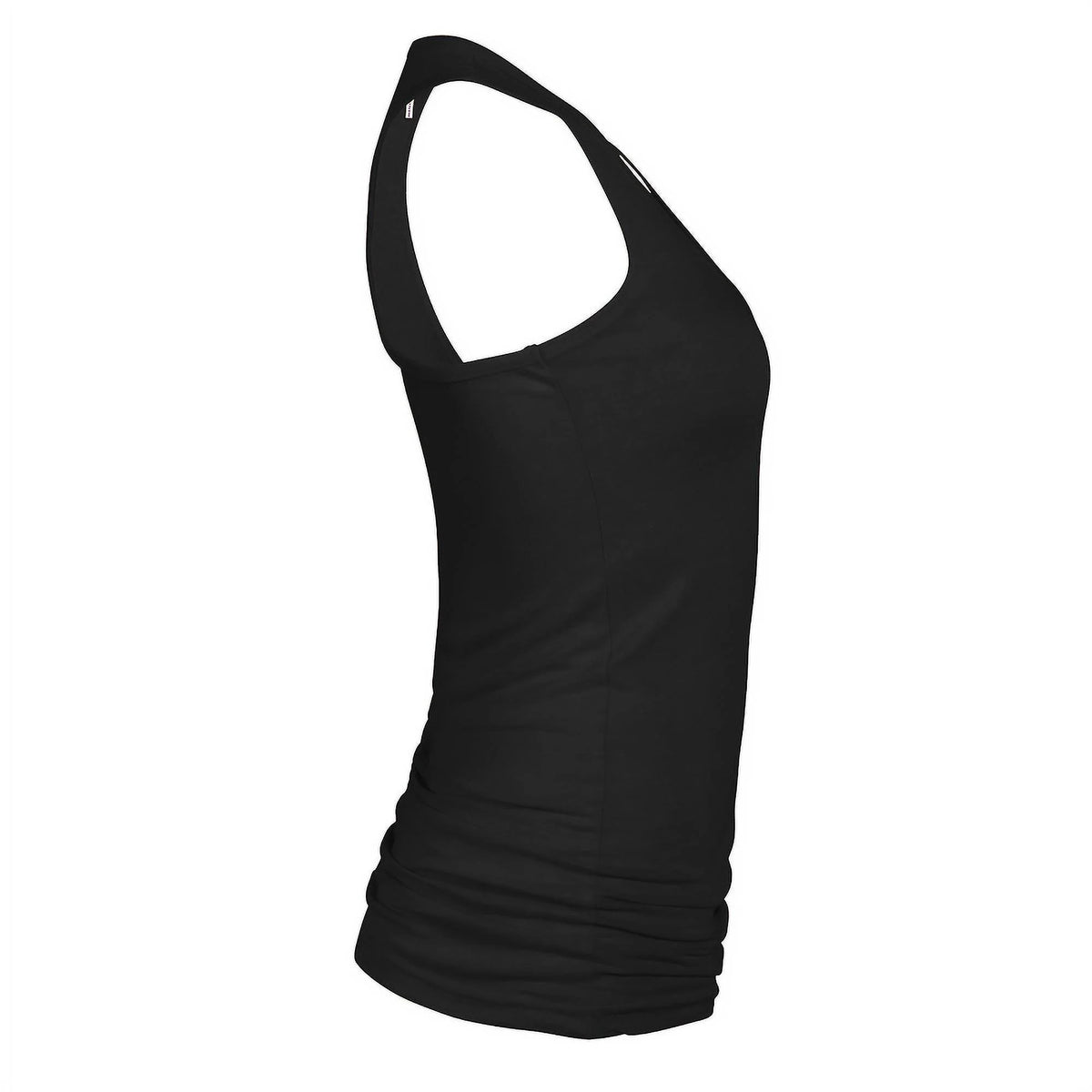 Black Medium Racerback Tank Top L968
