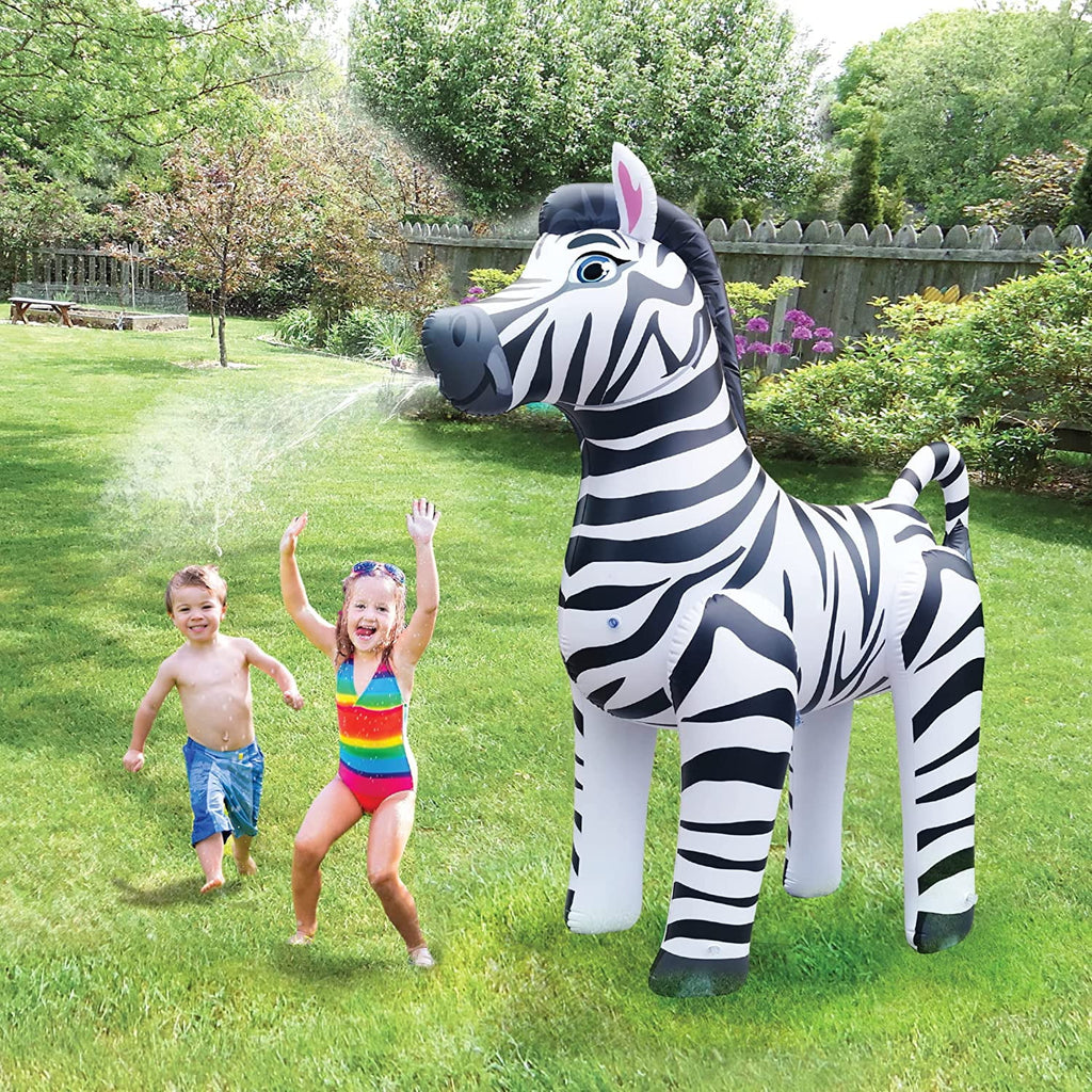 Inflatable Sprinkler Kids Zebra Toys Q440