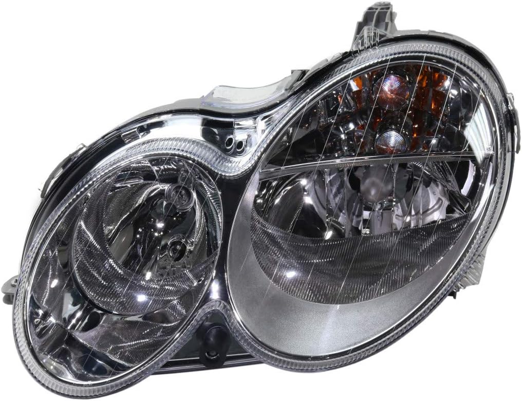 Headlight Assembly for Mercedes-Benz CLK55 AMG CLK320 CLK350 CLK500 C55 2002-2006 Driver Side Halogen N928022