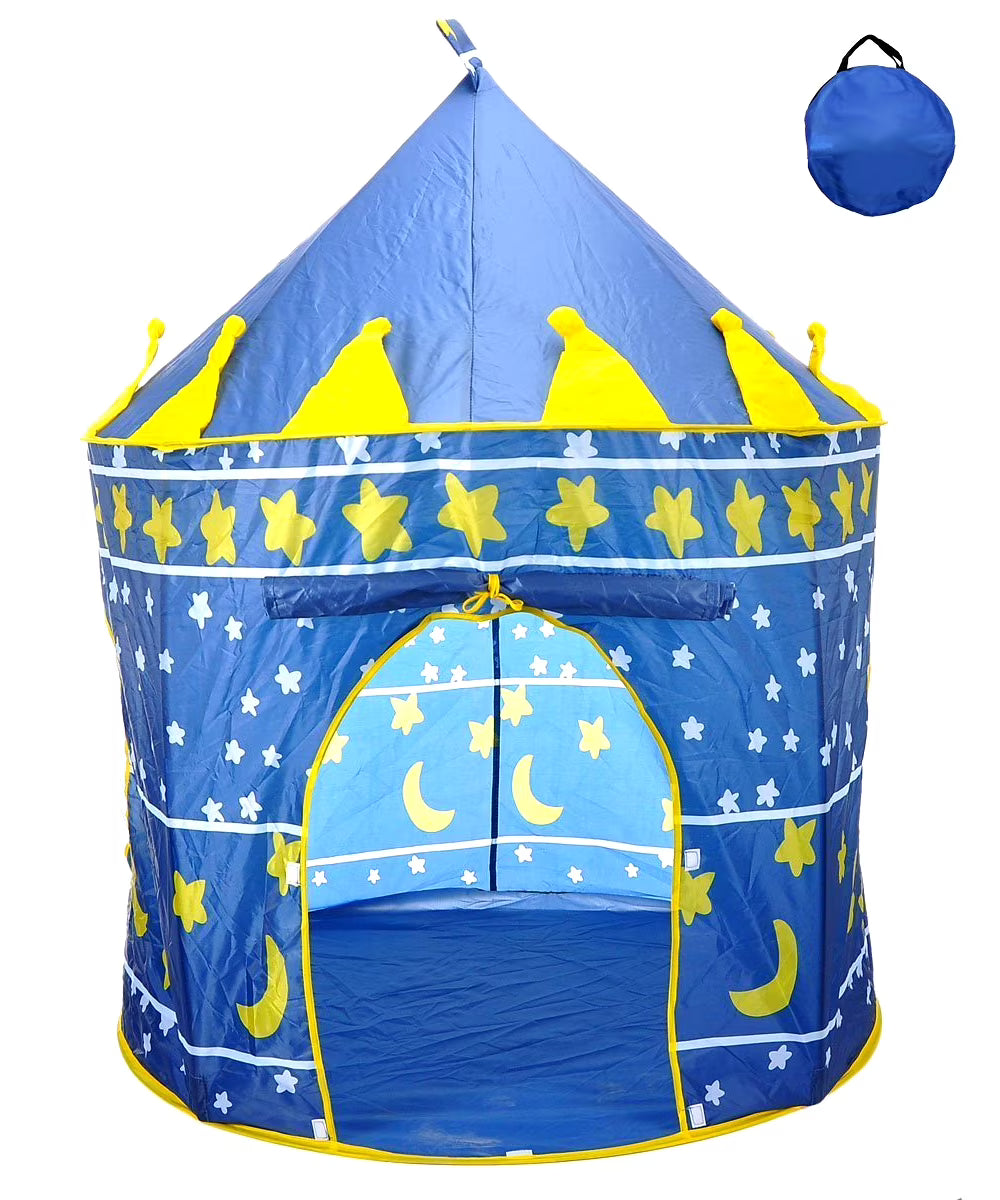 Blue Night Tent Kids Play Hut S250