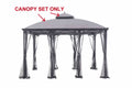10X12 Replacement Canopy Set for Gazebo C250428