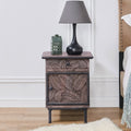 Solid Mango Wood Nightstand N6118