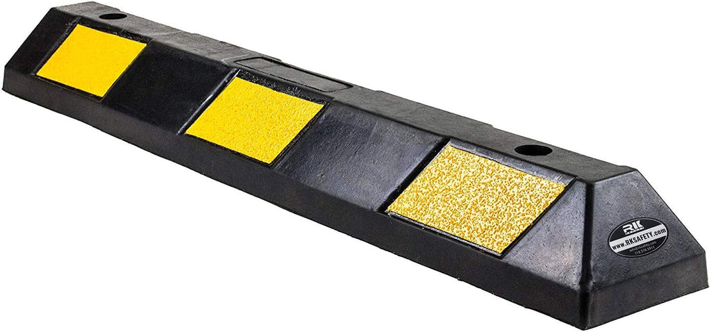 72 Inch Heavy Duty Rubber Parking Curb G1836